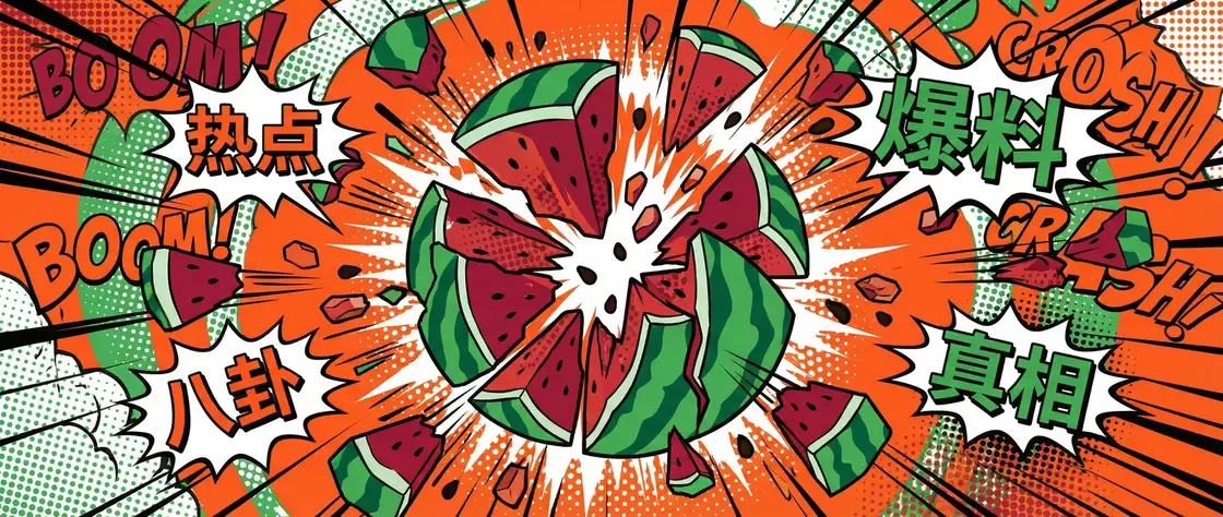 黑料不打样 今日头瓜爆炸漫画横幅